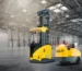 Reach Truck dar koridor istif makinesi — dikey depolama Milion